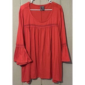 New Direction Weekend Ladies Top Size 2XL‎ Red